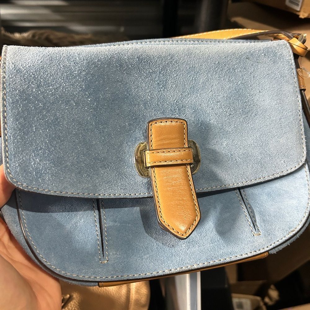 Michael Kors ROMY SUEDE MEDIUM MESSENGER crossbody - Picture 10 of 10